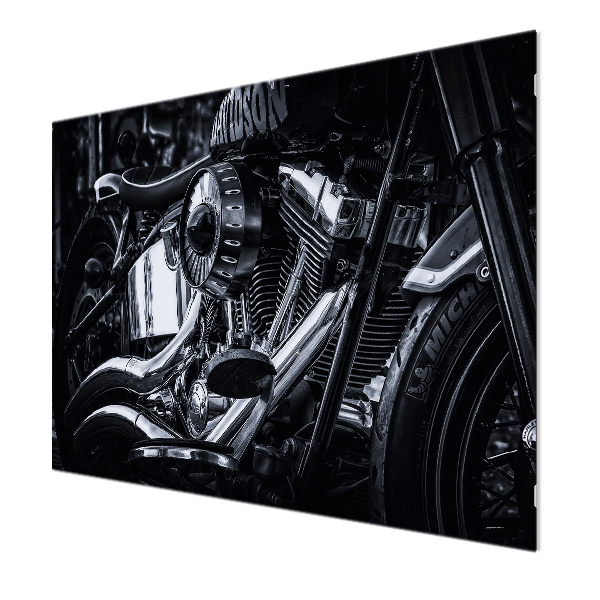 Glasbildheizung Motiv 014 Motorrad