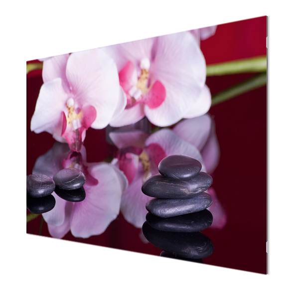 Glasbildheizung Motiv 003 Orchideen